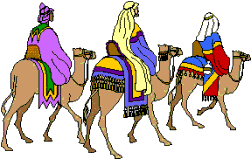 Trzech królów na wielbłądach